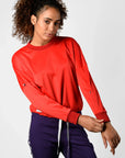 Boston Cropped Sweatshirt | WOMEN
