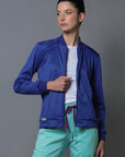 Chaqueta Calarcá Royal. Chaqueta para mujer, estilo atlético. 