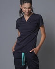 Top Marsella Ultramar. Top uniforme médico para mujer.