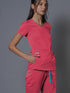 Top Copacabana Bubblegum. Top uniforme médico para mujer. 