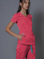 Top Copacabana Bubblegum. Top uniforme médico para mujer. 